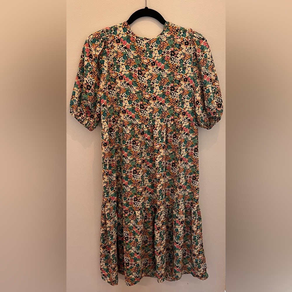 Floral Maxi Dress - Multicolor